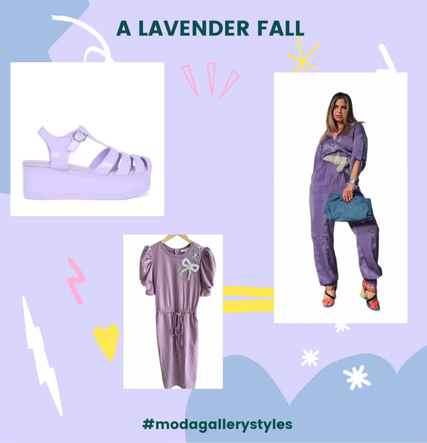 A Lavender Fall