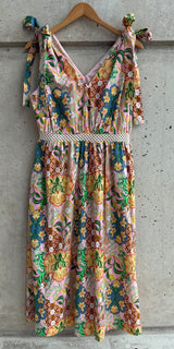 GARDEN MIDI DRESS