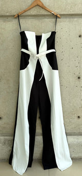 B&W JUMPSUIT