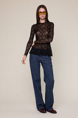 ANNE MESH TOP