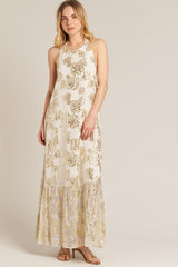 LUREX MAXI DRESS