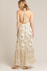 LUREX MAXI DRESS