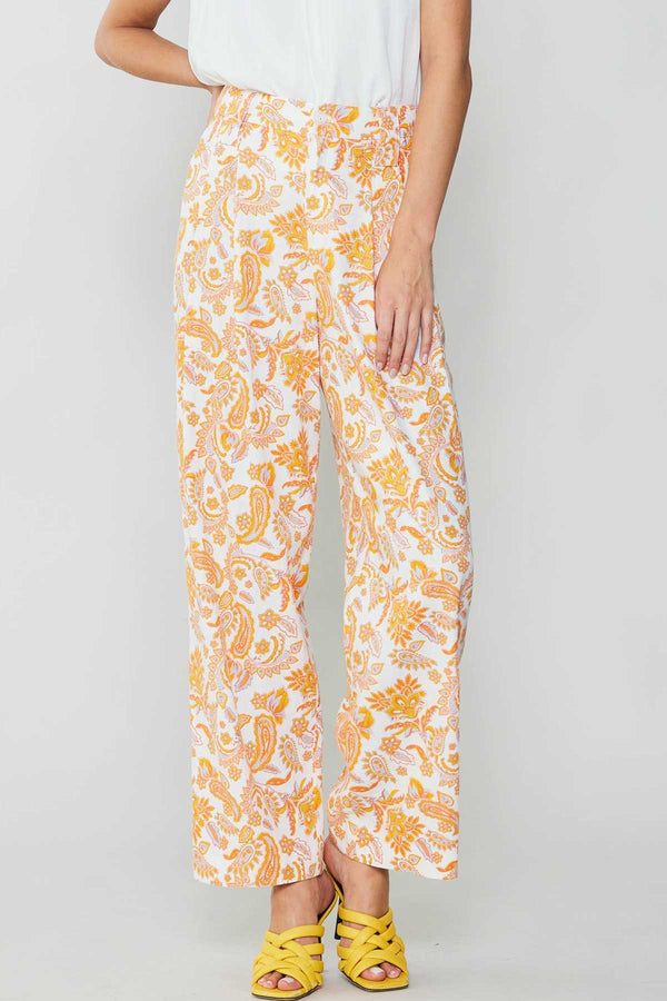 Paisley Print Pant