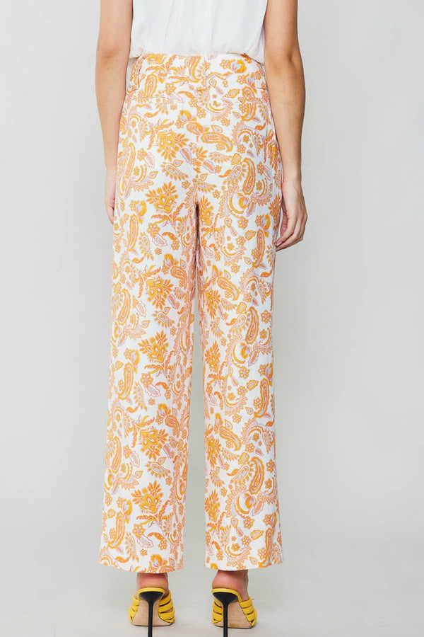 Paisley Print Pant