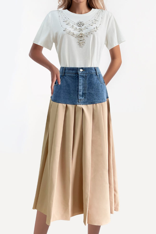 Naomi Pleated Skirt