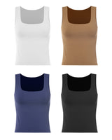 BASIC SQUARE NECK TANK