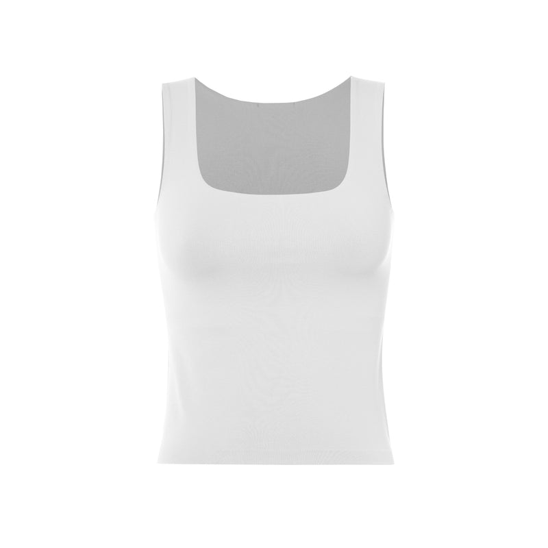 BASIC SQUARE NECK TANK