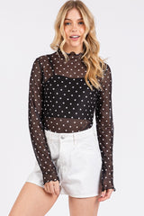BETTY MESH TOP