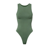 BASIC NECK SLEEVELESS BODYSUIT