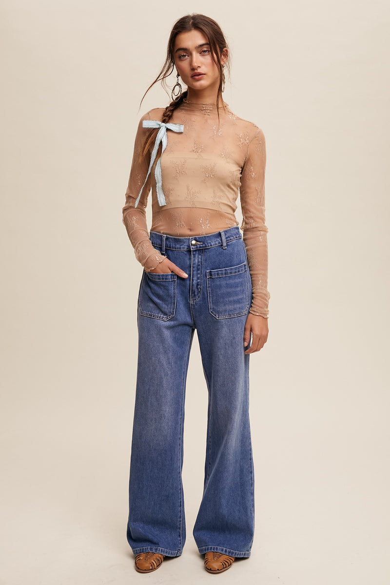 NANCY MESH TOP