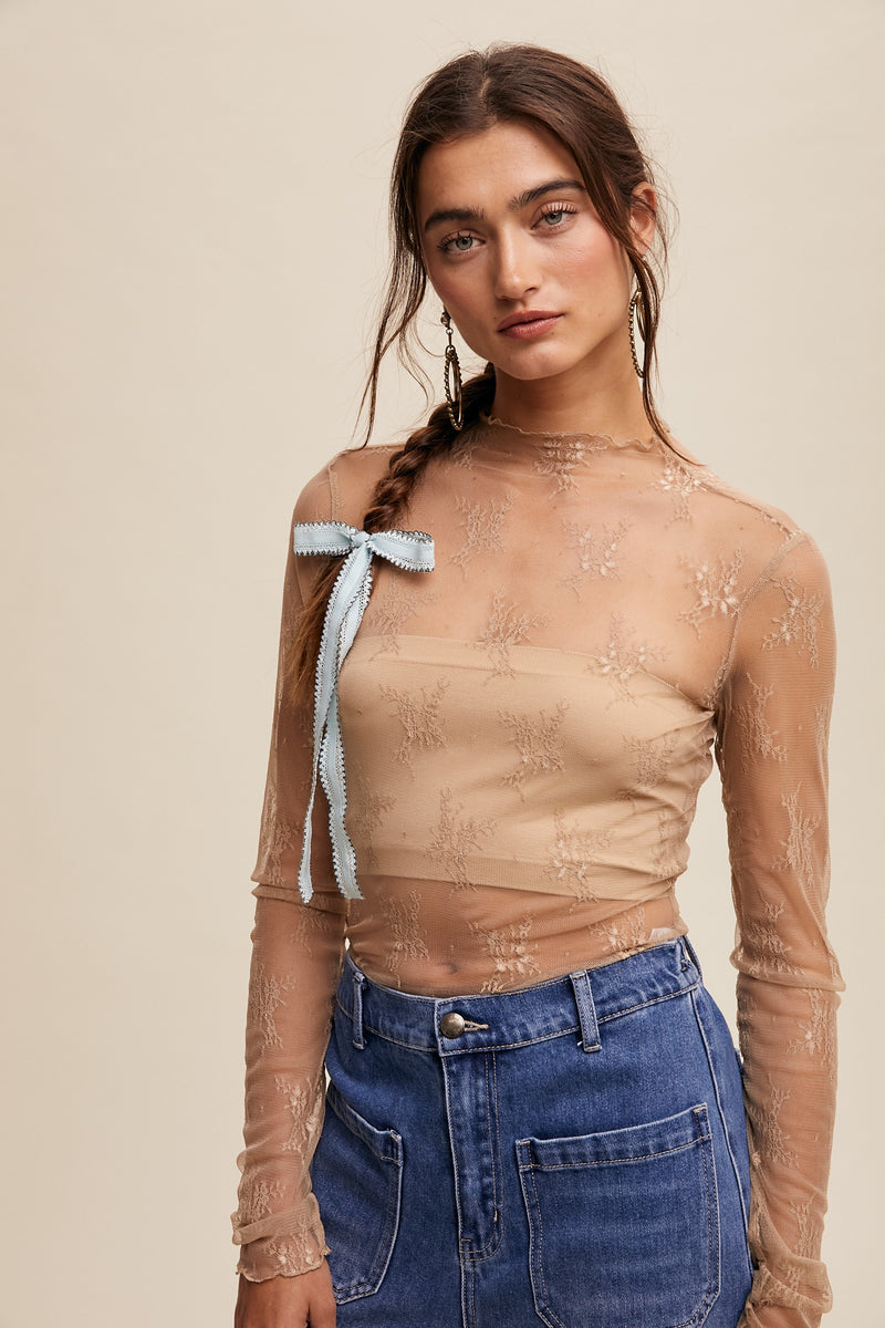 NANCY MESH TOP