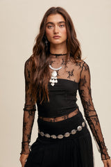NANCY MESH TOP