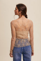 NANCY MESH TOP