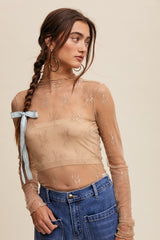 NANCY MESH TOP