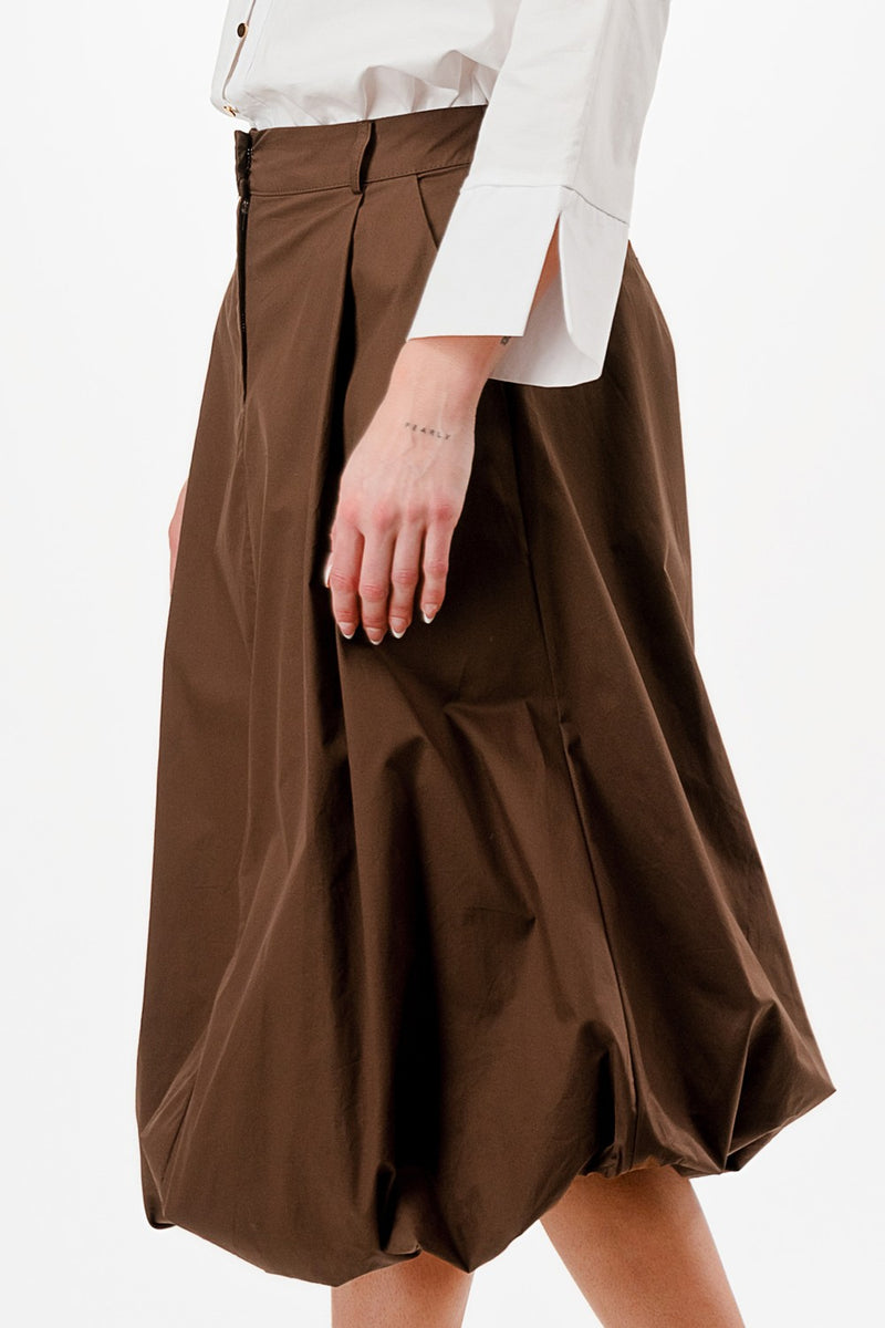 MIA BALLOON-CUT SKIRT