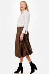 MIA BALLOON-CUT SKIRT
