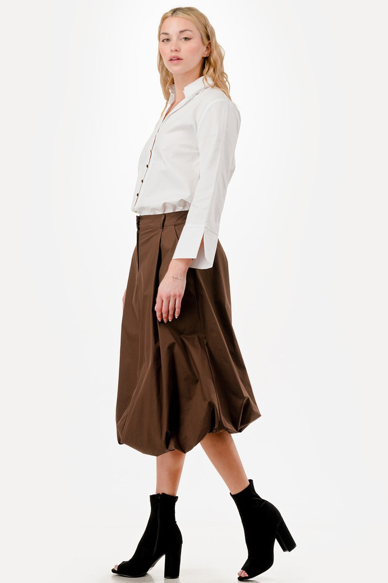 MIA BALLOON-CUT SKIRT