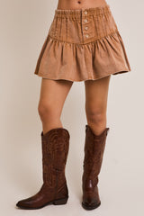 PEPPER DENIM MINI SKIRT