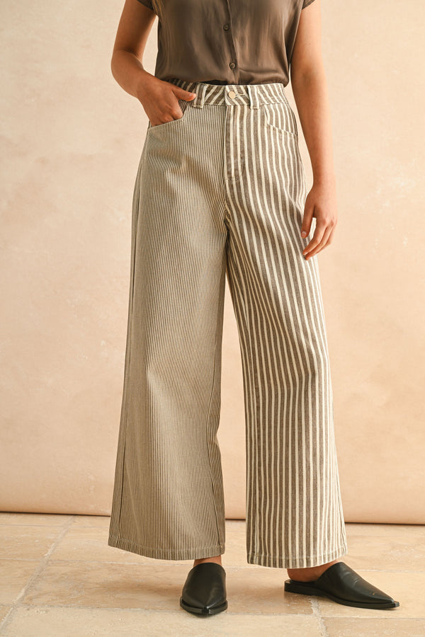 STACEY STRIPE JEANS