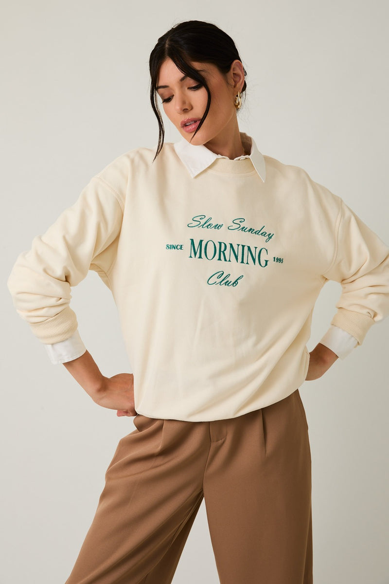 SUNDAY SWEATSHIRT