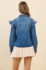 GINNA DENIM TOP