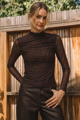 POLLY RHINESTONE TOP