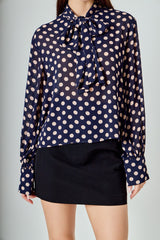 SILVY POLKA TOP