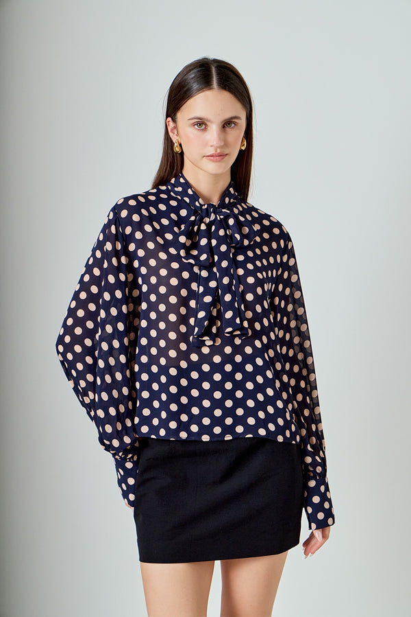 SILVY POLKA TOP