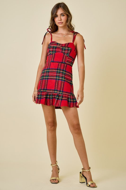 CHRISTMAS MINI DRESS