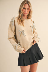 RIBBON SWEATER