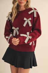 RIBBON SWEATER