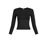 BASIC LONG SLEEVE TOP (HIGH NECKLINE)