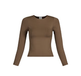 BASIC LONG SLEEVE TOP (HIGH NECKLINE)