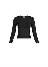 BASIC HIGH NECK LONG SLEEVE TOP