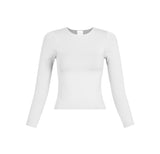 BASIC LONG SLEEVE TOP (HIGH NECKLINE)