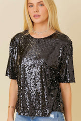 OPAL SEQUIN TOP