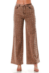 SASHA STUDDED DENIM