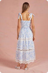 BLUE FLORAL SET