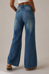 BUTTON DENIM