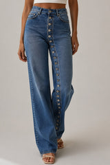 BUTTON DENIM