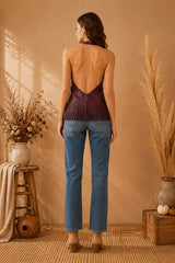 ELLA FRINGE TOP
