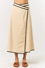 MAXI WRAP SKIRT SET