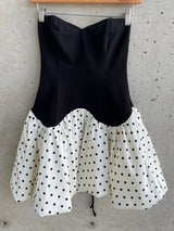 POLKA MINI DRESS