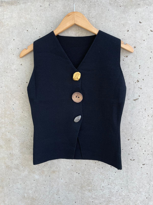 Button Vest
