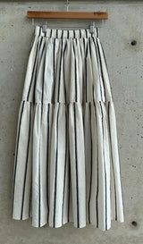 STRIPES FLOWY SKIRT