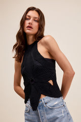 MANDY FLOWER TOP