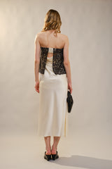 AGNES STRAPLESS DRESS