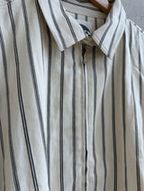 GRAY STRIPES JACKET & SHORT SET
