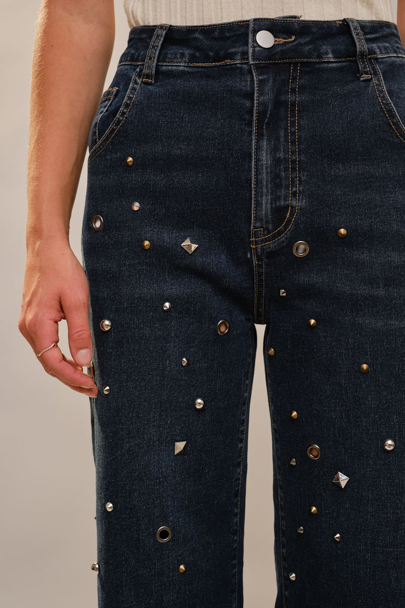 PINTUCK DENIM