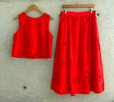 COASTAL SET RED/ORANGE